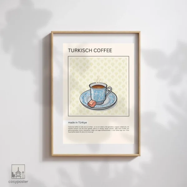 Turkish Coffee Poster A3